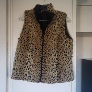Leopard Vest